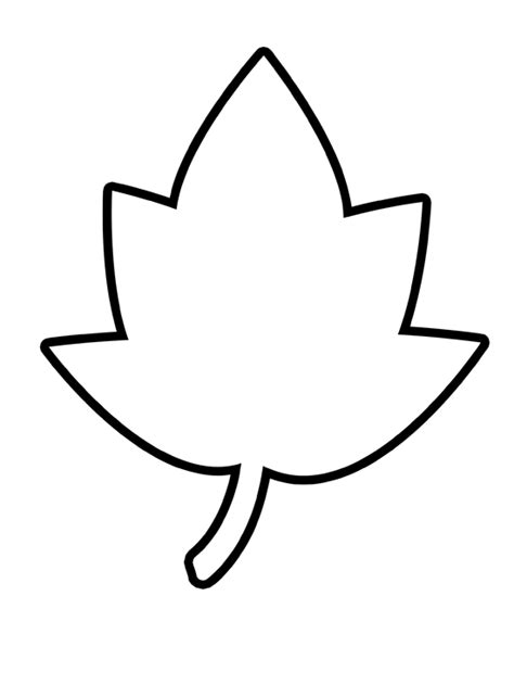 leaf clip art|leaf template clip art.